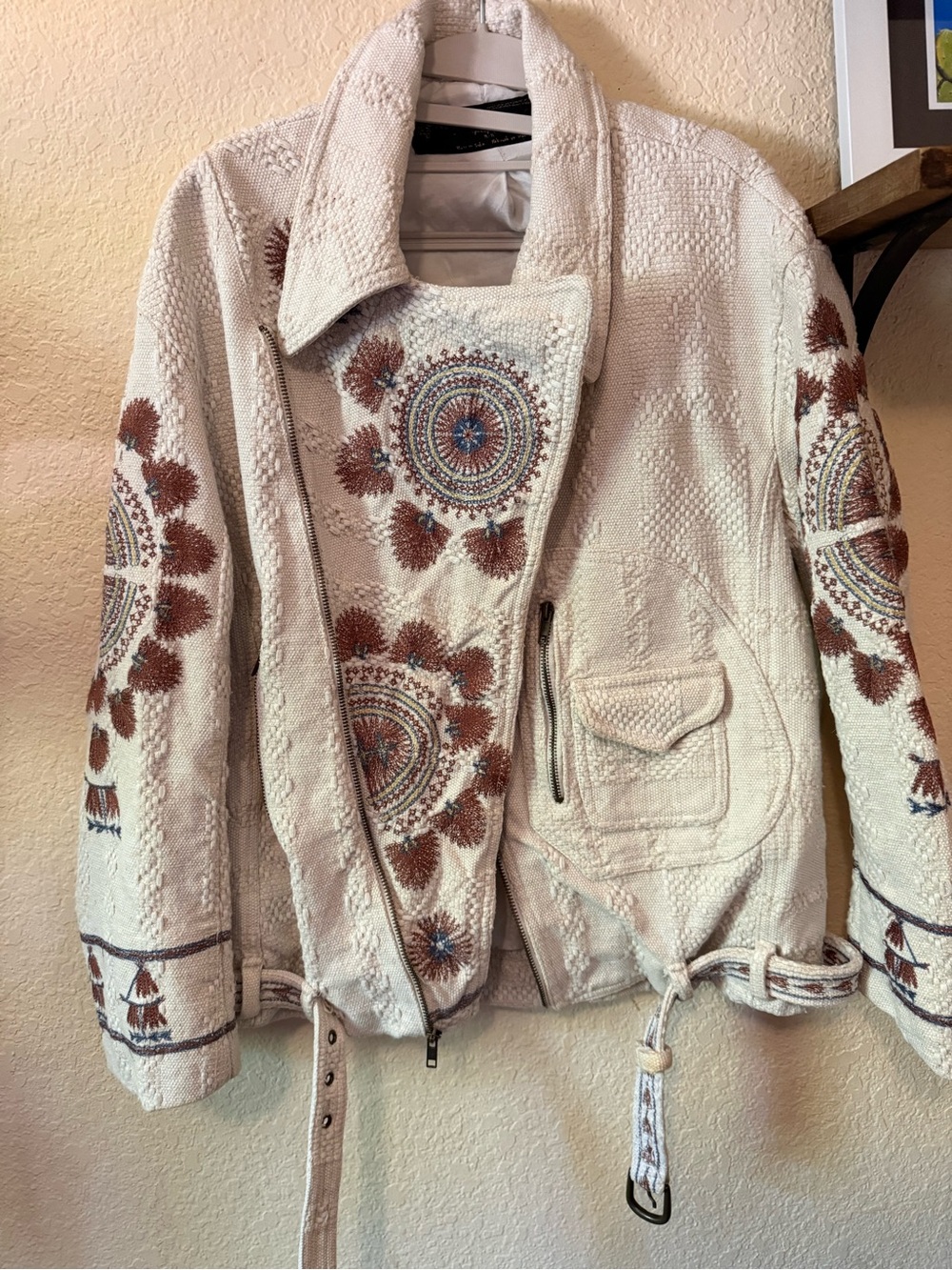 New Romantics by Free People embroidered jacket